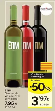 Etim - Gamma De Vins