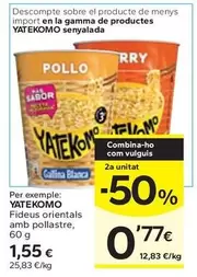 Yatekomo - Fideus Orientals Amb Pollastre