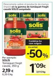 Solís - Tomaquet Fregit Casola
