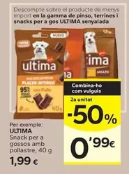 Última - Snack Per A Gossos Amb Pollastre