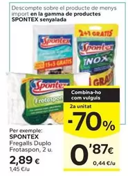 Spontex - Fregalls Duplo Frotaspon