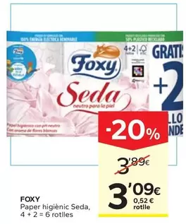Foxy - Paper Higienic Seda