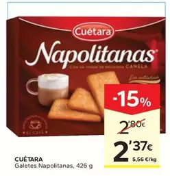 Cuétara - Galetes Napolitanas