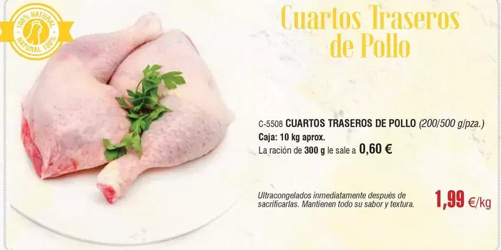 Abordo - Cuartos Traseros De Pollo