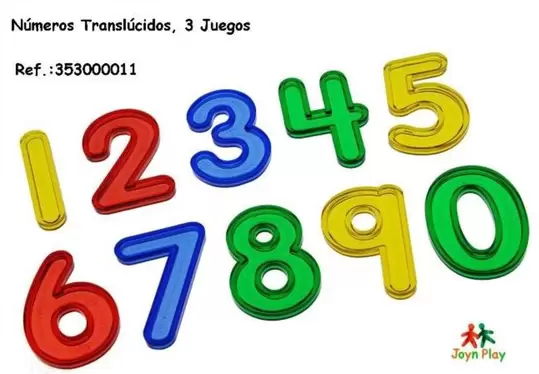 play - Números Translúcidos, 3 Juegos