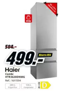 Haier - Combi Htr3620dnmg