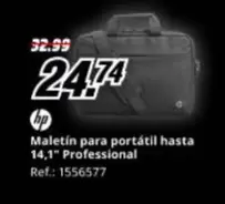 HP - Maletin Para Portátil Hasta 14,11" Professional