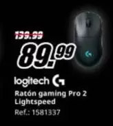 Logitech - Ratón Gaming Pro 2 Lightspeed