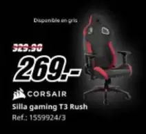 Corsair - Silla Gaming T3 Rush