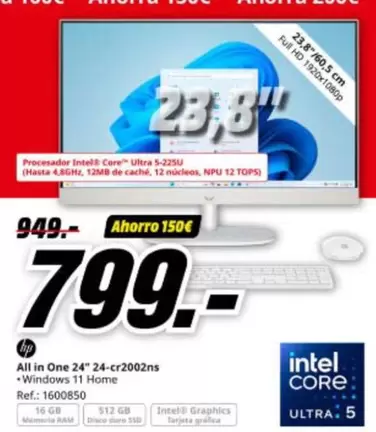 HP - All In One 24" 24-cr2002ns