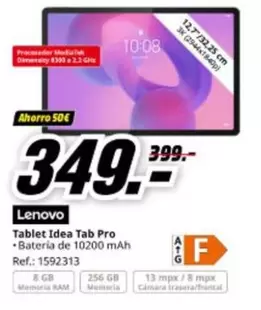 Lenovo - Tablet Idea Tab Pro