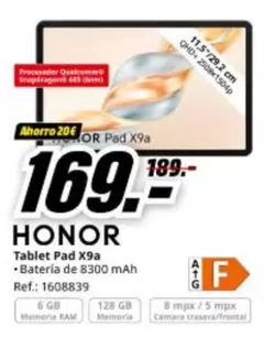 Honor - Tablet Pad X9a