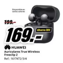 Huawei - Auriculares True Wireless Freeclip 2