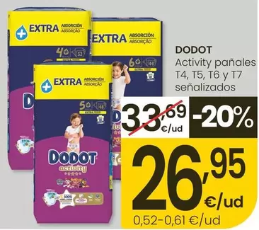 Dodot - Activity Pañales T4