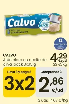 Calvo - Atun Claro En Aceite De Oliva