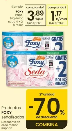 Foxy - Papel Higiénico 