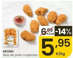 Eroski - Alas De Pollo Crujientes