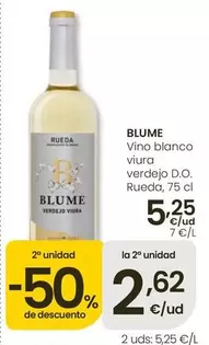 Blume - Vino Blanco Viura Verdejo D. O. Rueda