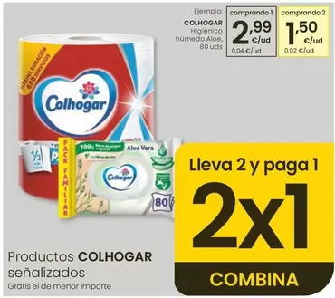 Colhogar - Higiénico Humedo Aloe