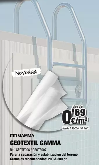 Grup Gamma - Geotextil