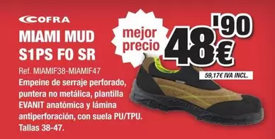Cofra - Miami Mud S1PS FO SR