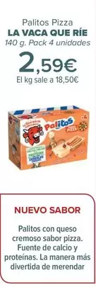 La Vaca Que Ríe - Palitos Pizza  