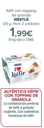 Nestlé - Kéfir Con Topping De Granola 