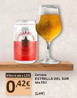 Estrella del Sur - Cerveza