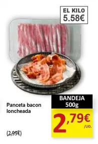 Panceta Bacon Loncheada