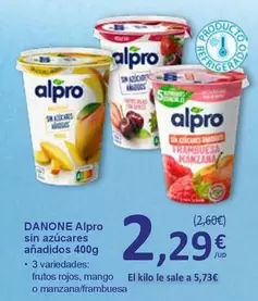 Danone - Alpro Sin Azucares Anadidos