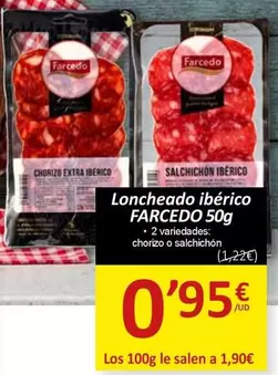 Farcedo - Loncheado Iberico