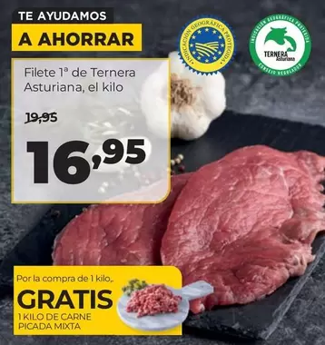 Asturiana - Filete 1a De Ternera