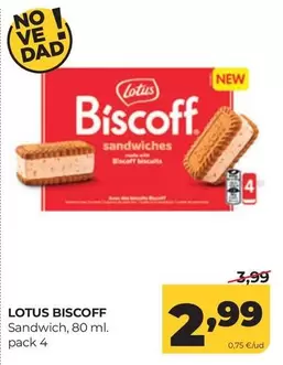 Lotus - Biscoff Sandwich