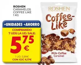 Roshen - Caramelos Coffee Like