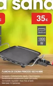 Princess - Plancha De Cocina 202210 Mini