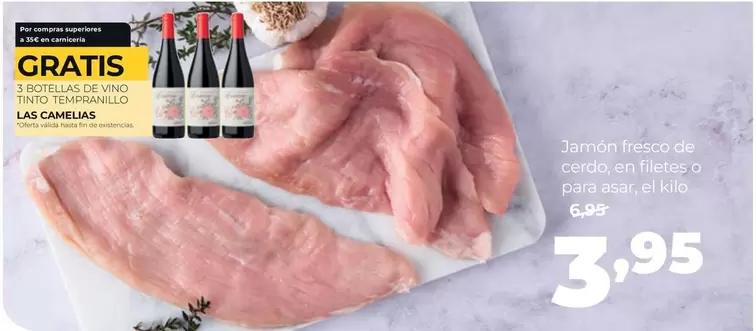 El Corte Inglés - Jamón Fresco De Cerdo, Enillas O Pan Sal