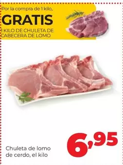 Chuleta De Lomo De Cerdo