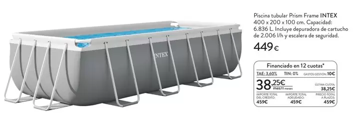 Intex - Pisione Stique Pisione Farme