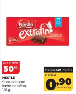 Nestlé - Chocolate Con Leche Extrafino