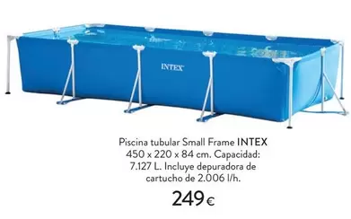 Intex - Piscina Tubular Small Frame