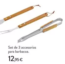 Set De 3 Accesorios Para Barbacoa