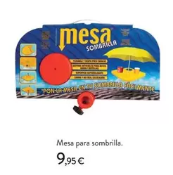 Mesa Para Sombrilla