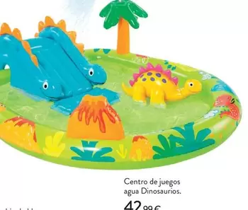 Centro De Juegos Agua Dinosaurios
