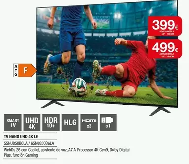 LG - Tv Nano Uhd 4k 55nu6506blza