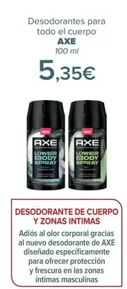 Axe - Desodorantes Para Todo El Cuerpo  