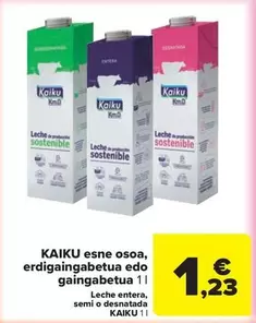Kaiku - esne osoa, erdigaingabetua edo gaingabetua