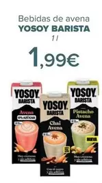 YoSoy - Bebidas De Avena Barista