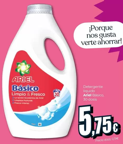 Ariel - Detergente Liquido Basico