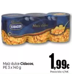 Cidacos - Maiz Dulce