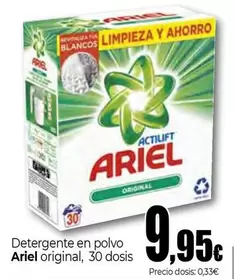 Ariel - Detergente En Polvo Original